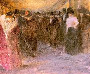 Jean-Louis Forain Music Hall oil